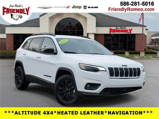 used 2023 Jeep Cherokee car, priced at $21,500