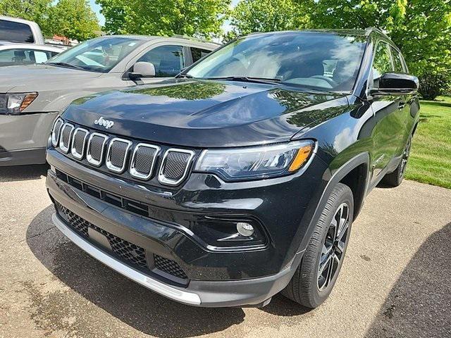 used 2022 Jeep Compass car, priced at $23,550