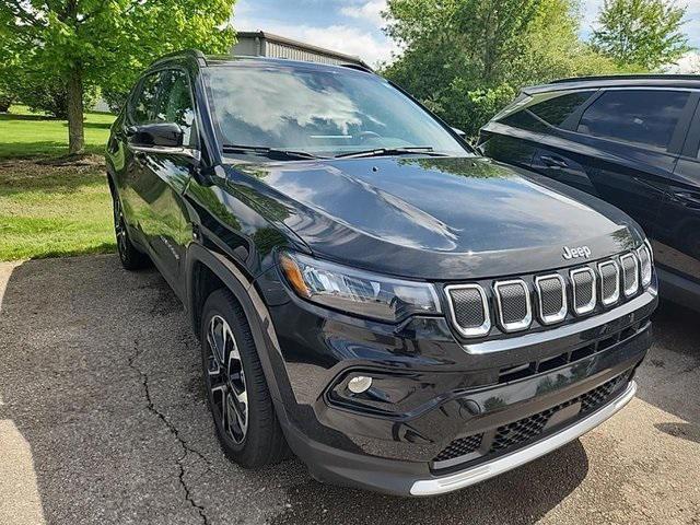 used 2022 Jeep Compass car, priced at $23,550