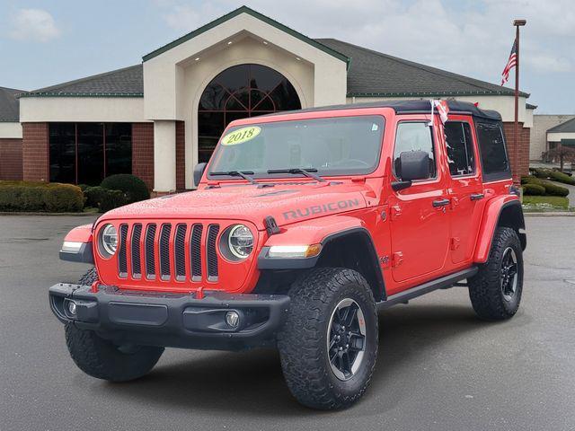 used 2018 Jeep Wrangler Unlimited car, priced at $29,777