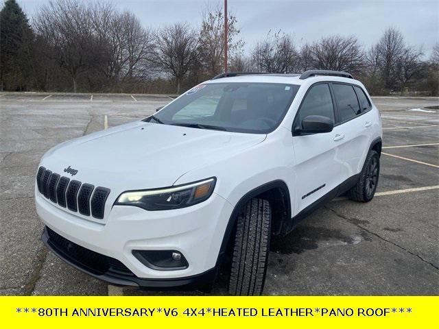 used 2021 Jeep Cherokee car, priced at $25,500