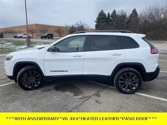 used 2021 Jeep Cherokee car, priced at $25,500