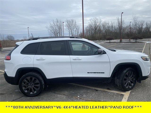 used 2021 Jeep Cherokee car, priced at $25,500