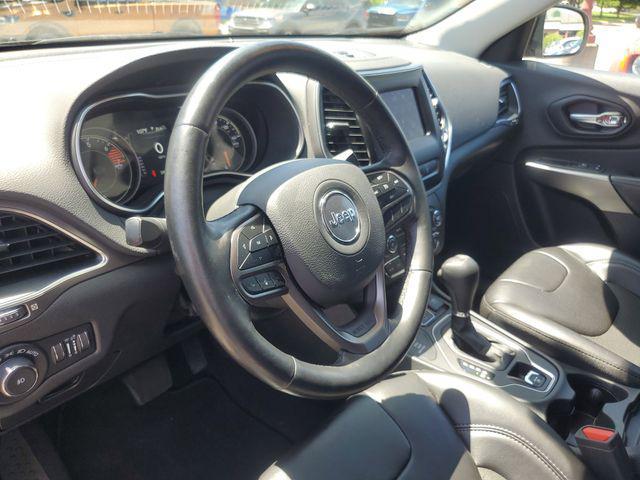 used 2021 Jeep Cherokee car, priced at $22,469