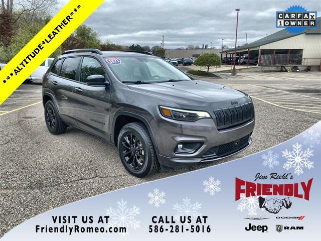 used 2023 Jeep Cherokee car, priced at $23,000