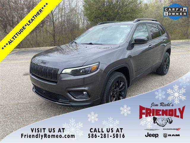 used 2023 Jeep Cherokee car, priced at $23,000