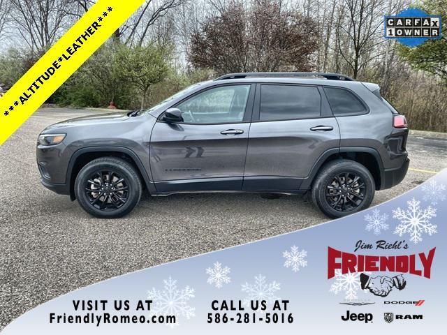 used 2023 Jeep Cherokee car, priced at $23,000