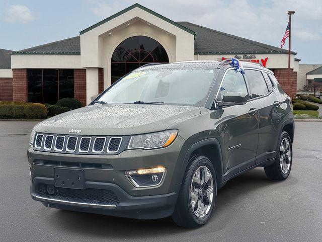 used 2021 Jeep Compass car, priced at $19,322