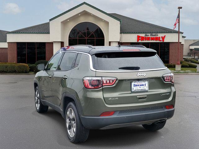 used 2021 Jeep Compass car, priced at $19,322