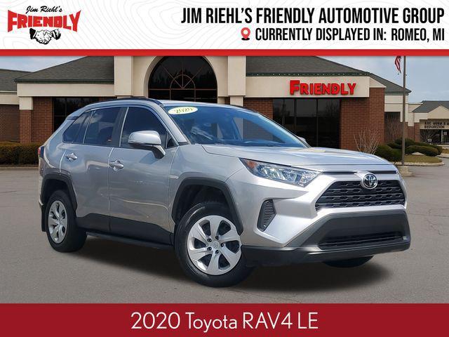 used 2020 Toyota RAV4 car, priced at $19,500