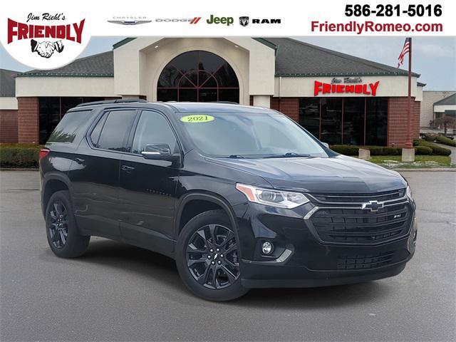 used 2021 Chevrolet Traverse car, priced at $31,350