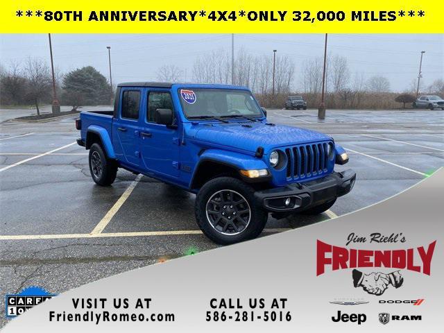 used 2021 Jeep Gladiator car, priced at $32,000