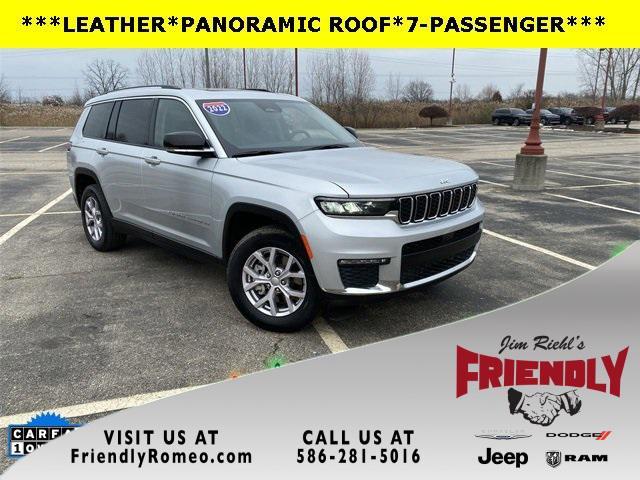 used 2022 Jeep Grand Cherokee L car, priced at $34,000