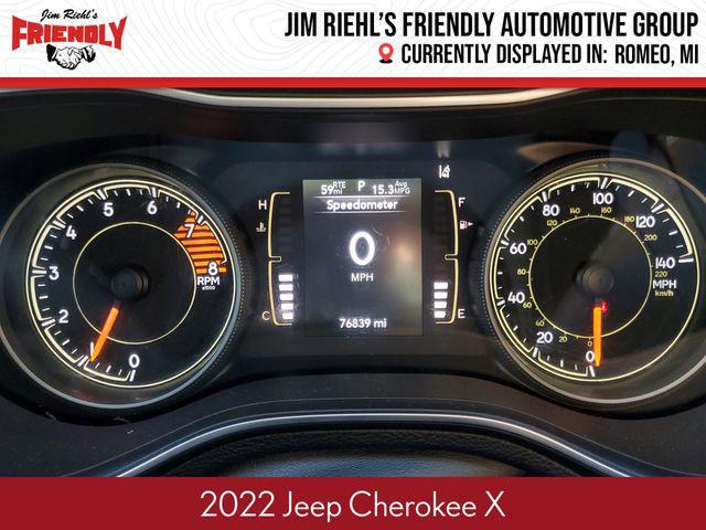 used 2022 Jeep Cherokee car, priced at $21,085
