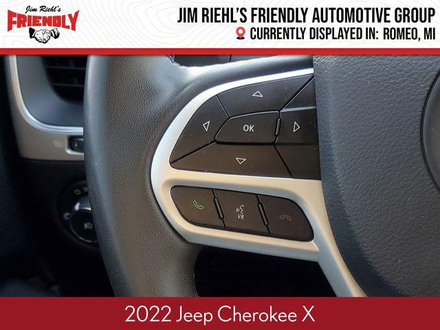 used 2022 Jeep Cherokee car, priced at $21,085