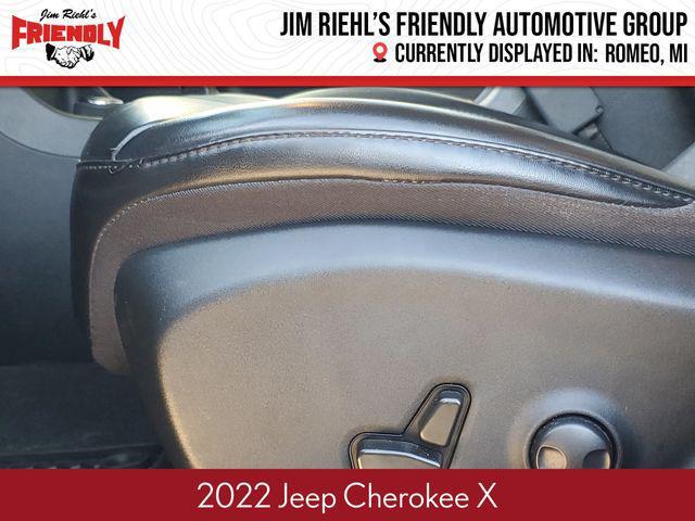 used 2022 Jeep Cherokee car, priced at $21,085