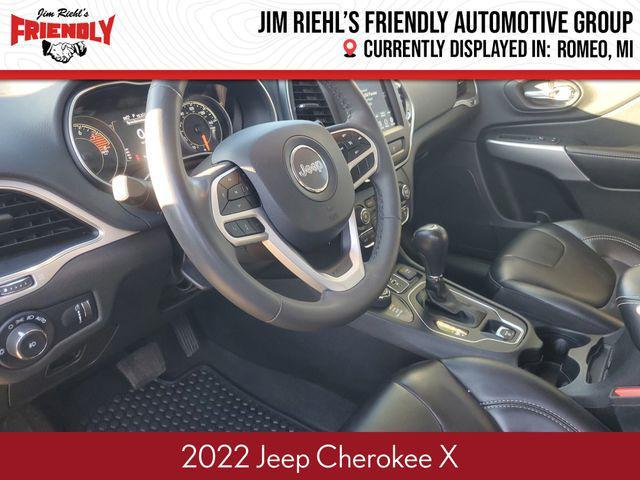 used 2022 Jeep Cherokee car, priced at $21,085