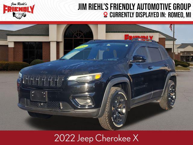 used 2022 Jeep Cherokee car, priced at $21,085