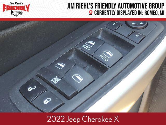 used 2022 Jeep Cherokee car, priced at $21,085