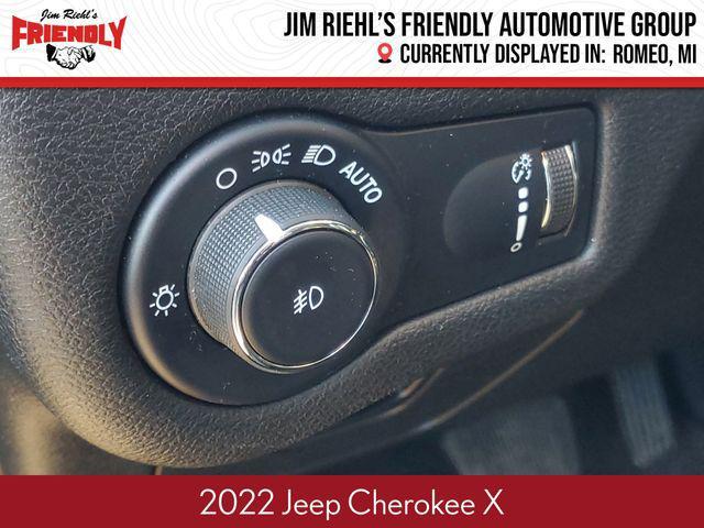 used 2022 Jeep Cherokee car, priced at $21,085