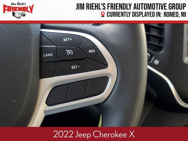 used 2022 Jeep Cherokee car, priced at $21,085