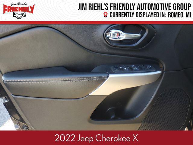 used 2022 Jeep Cherokee car, priced at $21,085