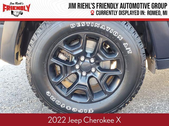 used 2022 Jeep Cherokee car, priced at $21,085