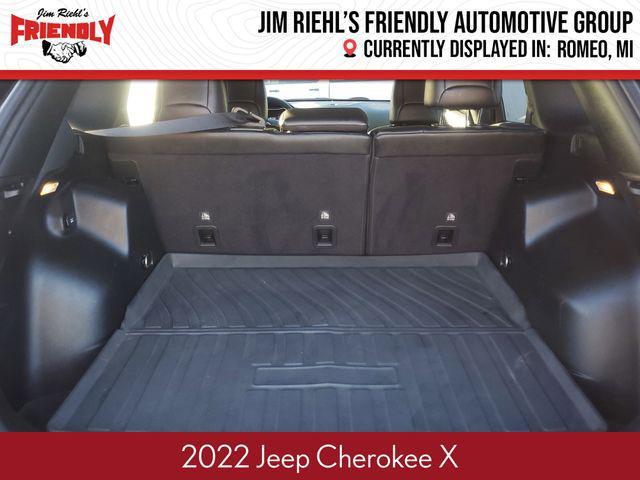 used 2022 Jeep Cherokee car, priced at $21,085