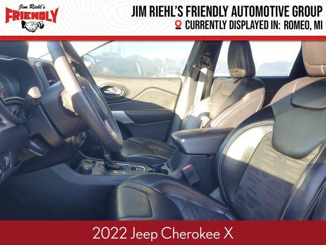 used 2022 Jeep Cherokee car, priced at $21,085