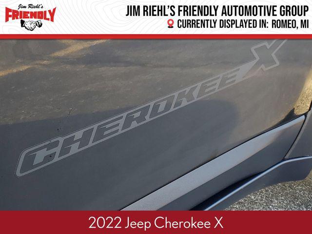 used 2022 Jeep Cherokee car, priced at $21,085