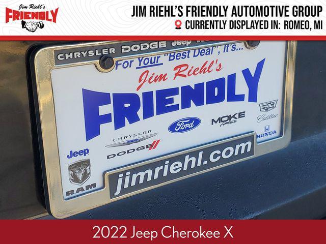 used 2022 Jeep Cherokee car, priced at $21,085