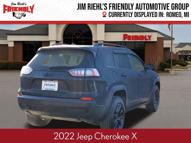 used 2022 Jeep Cherokee car, priced at $21,085