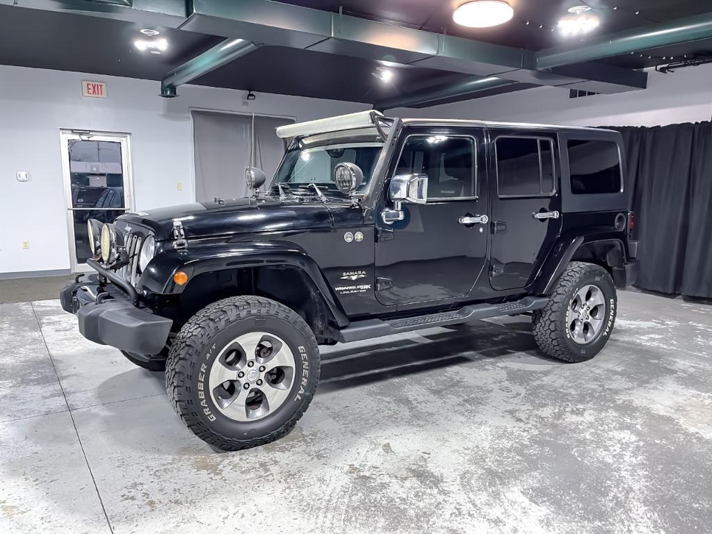 used 2018 Jeep Wrangler JK Unlimited car, priced at $18,995