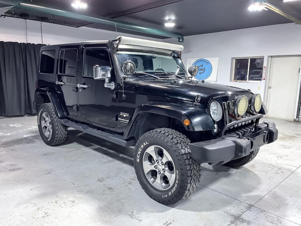 used 2018 Jeep Wrangler JK Unlimited car, priced at $18,995