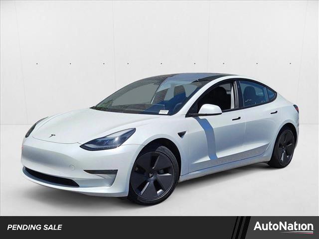 used 2021 Tesla Model 3 car, priced at $18,695
