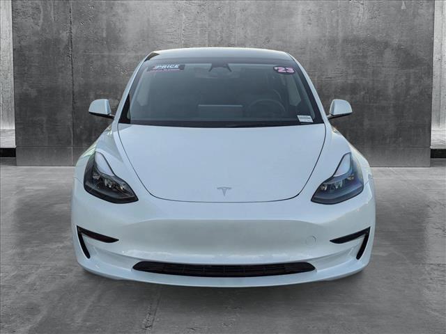 used 2023 Tesla Model 3 car, priced at $27,955