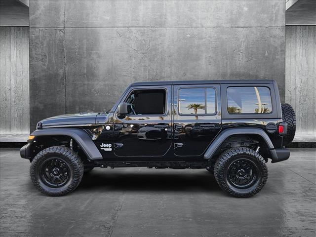 used 2021 Jeep Wrangler Unlimited car, priced at $29,795