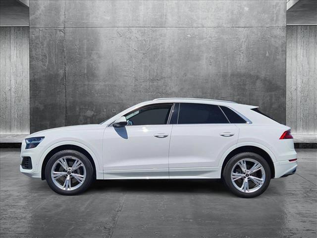used 2022 Audi Q8 car, priced at $51,695