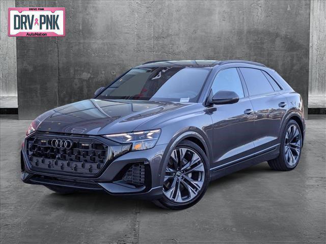 new 2025 Audi Q8 car, priced at $98,275