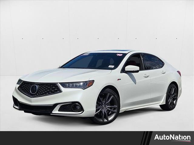 used 2018 Acura TLX car, priced at $19,495