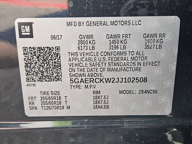 used 2018 Buick Enclave car, priced at $10,995
