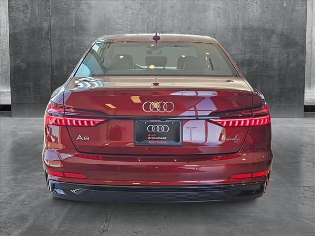 new 2025 Audi A6 car, priced at $76,125