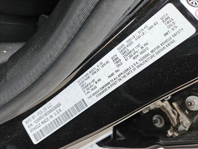 used 2022 Ram 1500 car, priced at $37,495