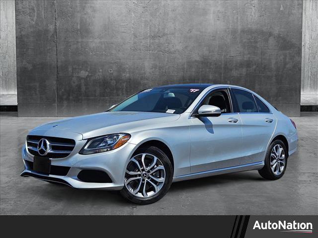 used 2017 Mercedes-Benz C-Class car, priced at $17,495