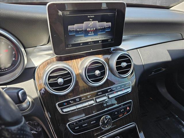used 2017 Mercedes-Benz C-Class car, priced at $17,495