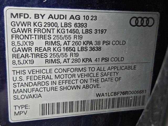used 2024 Audi Q7 car, priced at $45,895