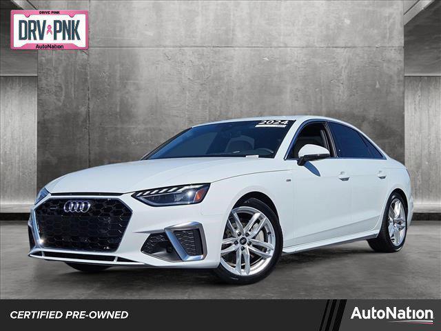 used 2024 Audi A4 car, priced at $42,695