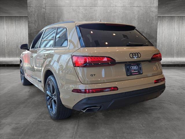 new 2025 Audi Q7 car, priced at $74,770