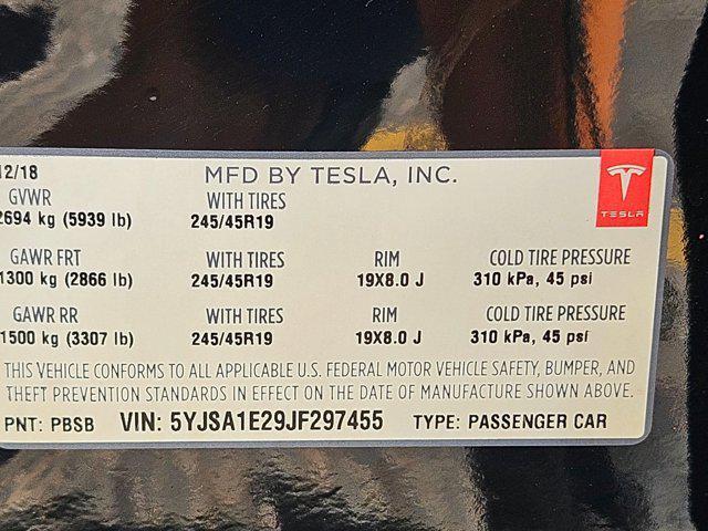 used 2018 Tesla Model S car, priced at $26,595