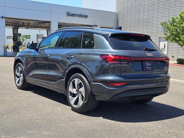 new 2025 Audi Q6 e-tron car, priced at $72,255